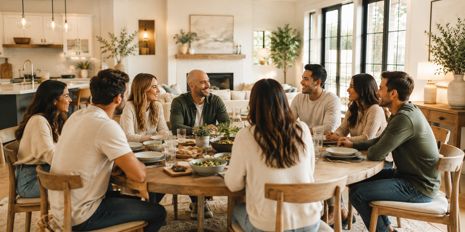 Around the Table | Kyleigh + Matt